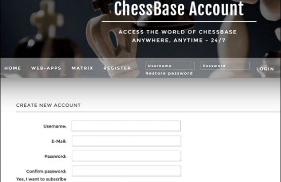 ChessBase Account – Truy cập mọi lúc và mọi nơi vào kho dữ liệu khổng lồ của ChessBase